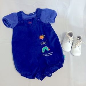 Eric Carle 2 pc Shortalls